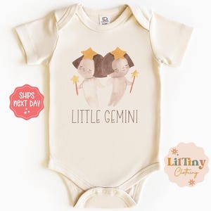 Little Gemini baby onesie® // Zodiac Sign baby onesie® // Gift onesie® // Unisex baby onesie®