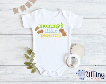 Little Peanut in A Family Full of Nuts Lustiger Slogan Digitaldruck Strampler Neugeborene Baby Overall Säugling Jumpsuits Baby Unisex Neuheit Outfits Little Peanut in A Family Full of Nuts Lustiger Slogan Digitaldruck Strampler Neugeborene Baby Overall Säugling Jumpsuits Baby Unisex Neuheit Outfits