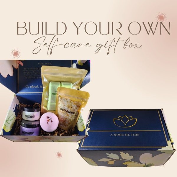 Create Your Oasis: Build Your Own Self-Care Spa Gift Box - Customizable Pampering Kit