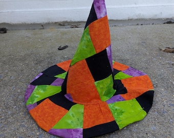 Patchwork Witch Hat Made to Order