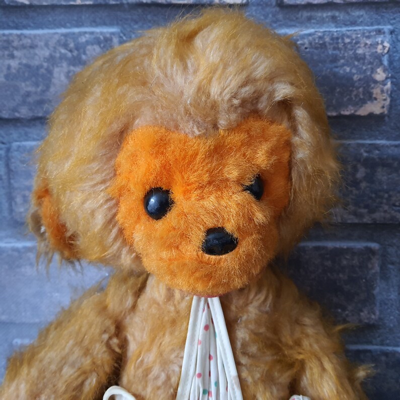 Monkey Soviet soft toy moving Monkey vintage soft toy | Etsy