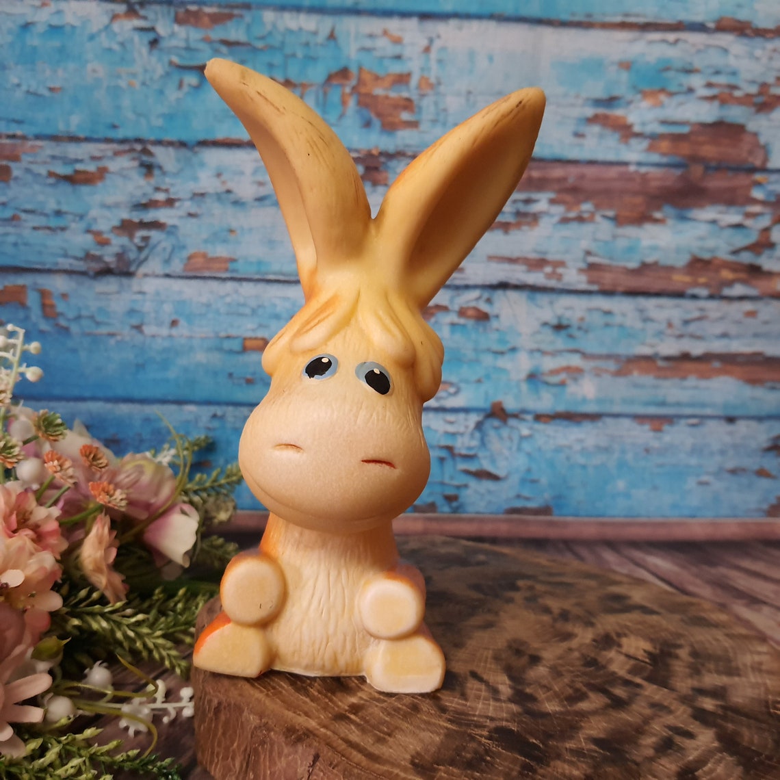 USSR toy blue rubber donkey a donkey ussr vintage rubber Etsy