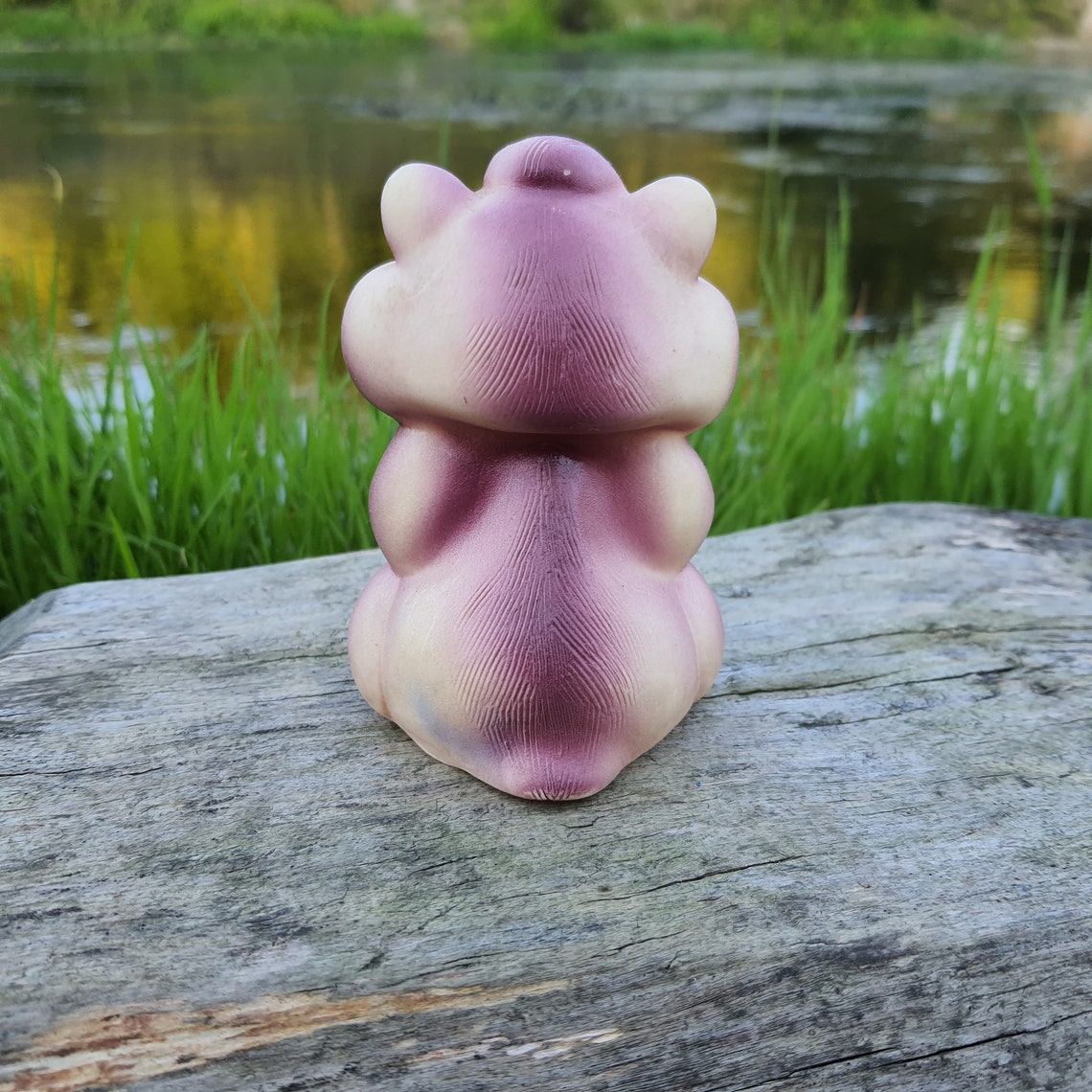Soviet rubber toy vintage toy hamster toy hamster USSR Etsy
