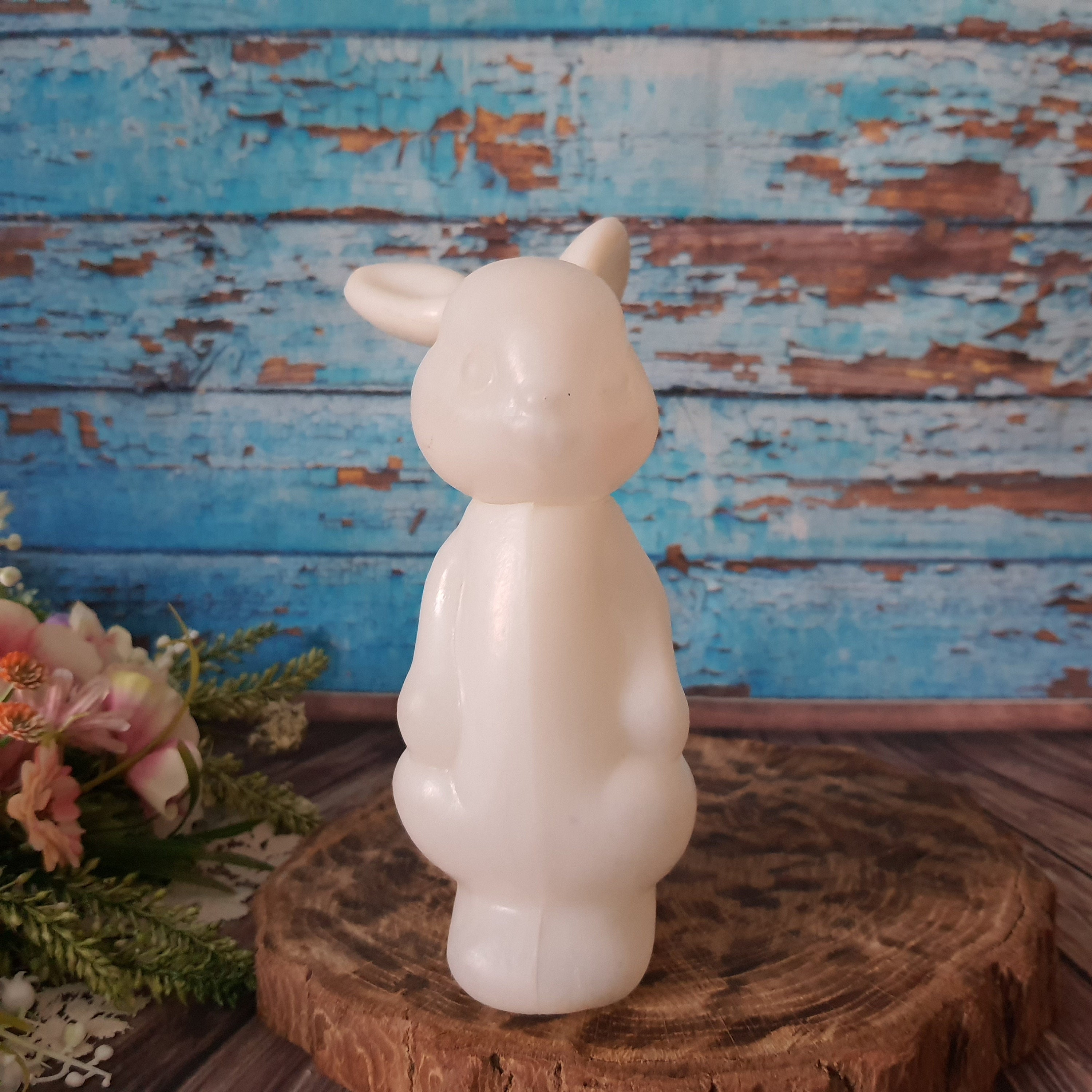 Bunny plastic bunny of the USSR children's toy plastic Etsy