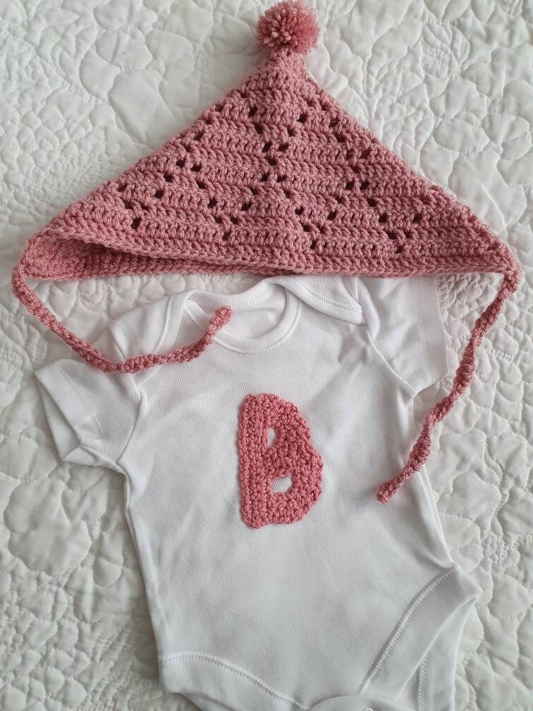 Pale Rose Pixie Bonnet 0-3months | Etsy