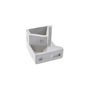 Concrete Pencil Holder – Minimalist Cement Pen Cup with Cork Base, Modern Desk Organizer image 4
