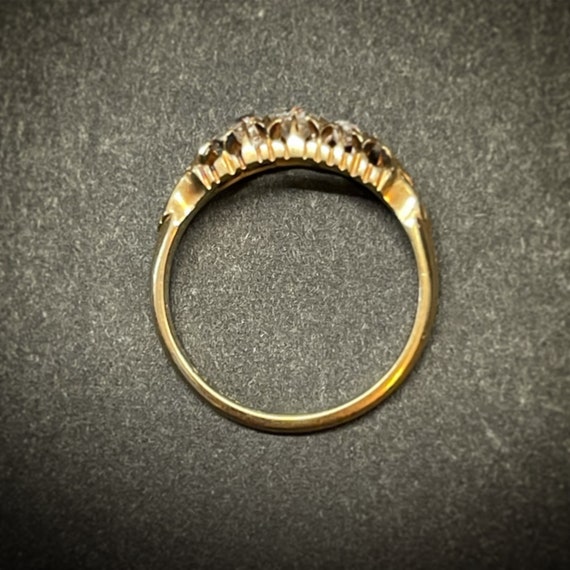 Georgian 18ct Yellow Gold Diamond ring, c.1810, 0… - image 8