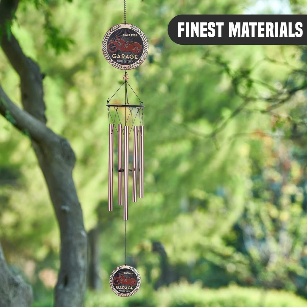 Outdoor Wind Chimes Indoor Wind Chimes Copper Plated Etsy