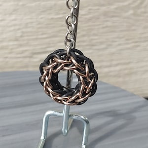 Pegasus Dvärg (Champagne) - Ringbrynja Nyckelring