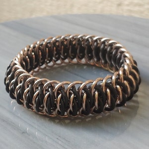 Titan (Champagne) - Chainmail Stretch Bracelet