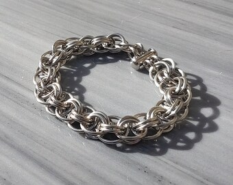 Arcturus - Stainless Steel Chainmail Bracelet