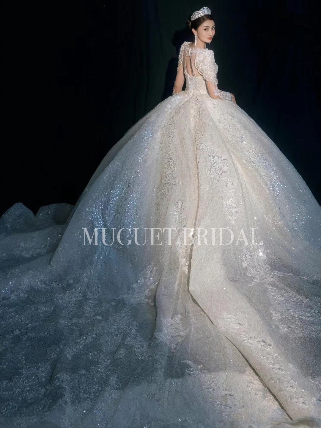 Abi da cerimonia e da sposa in tulle - Lunss