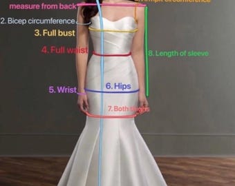 Vestido de novia a medida