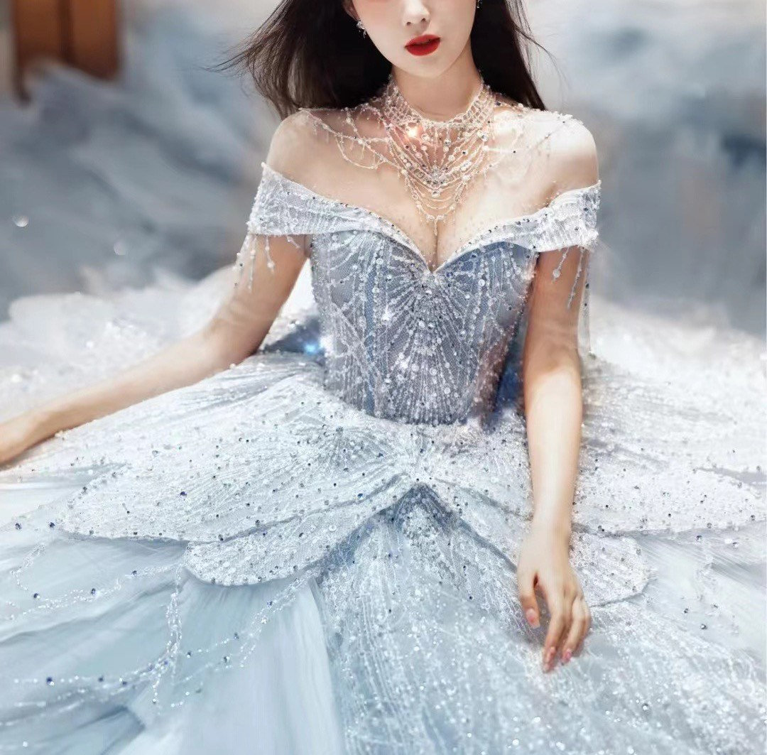 Cinderella In Wedding Dress