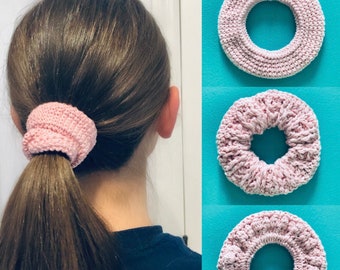 Grace Scrunchie Set - PDF Crochet Pattern