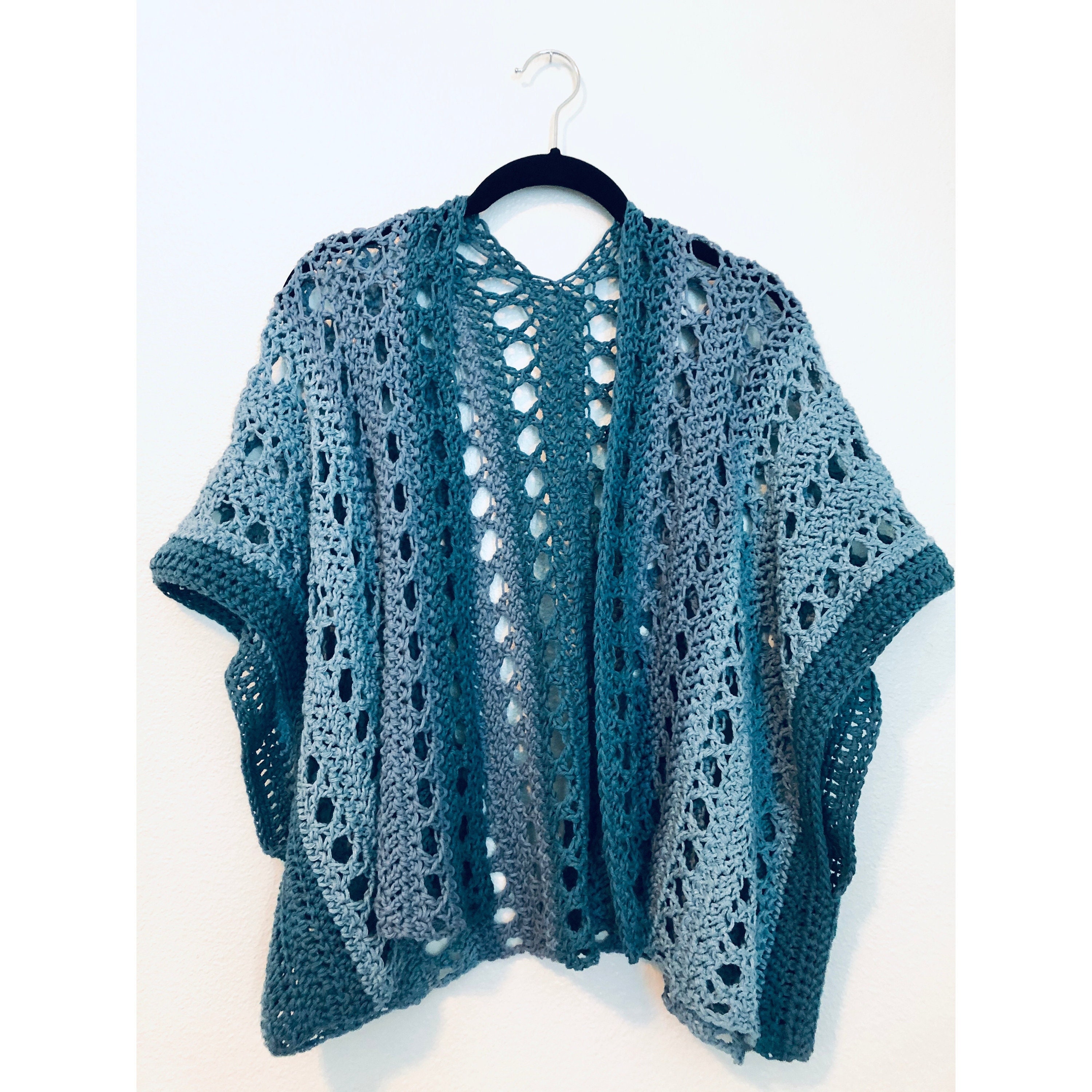 Calypso Pattern Calypso Kimono - PDF Crochet Pattern (women's Sizes S-3XL) - Etsy
