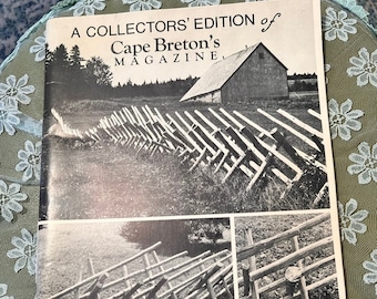 Vintage Cape Breton Magazine A Collectors Edition Year 1973 Six issues in One