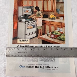 Vintage 1966 Tappan Appliances Magazine Ad Kitchen Product Ad LHJ 10x13.5 image 5