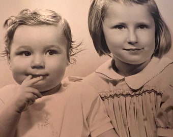 MCM Children Photograph Gorgeous Vintage Children Photo