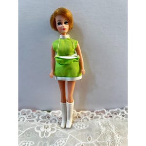 Vintage Dawn Doll Jessica Gogo Boots Super Hip Style 6&quot;H Topper Dawn Doll #6