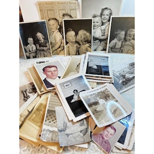 Vintage Photo Lot: 20+ Decades of Snaps