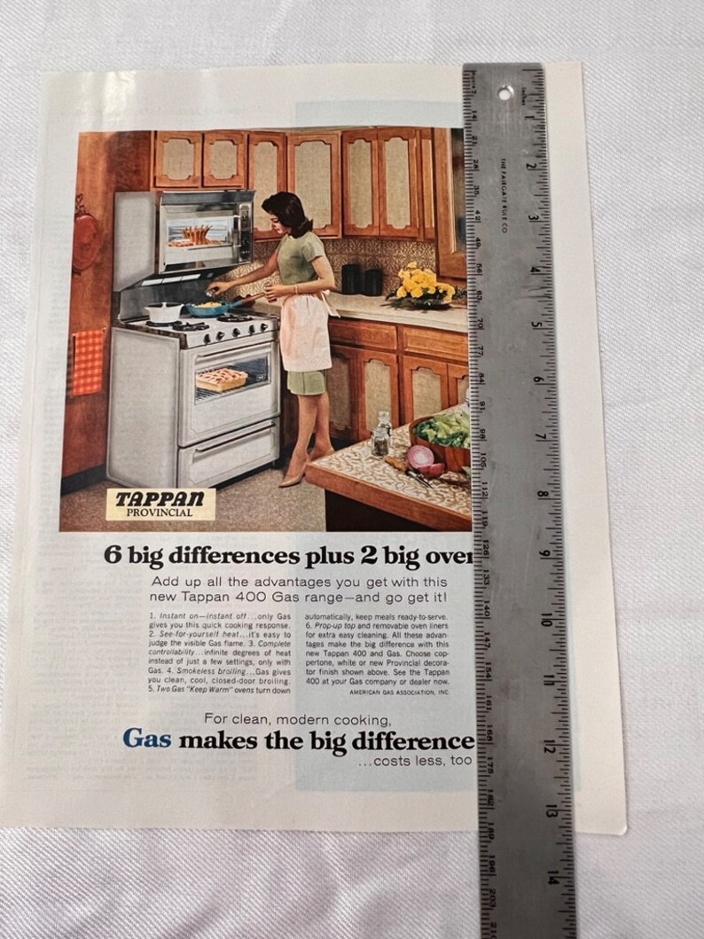 Vintage 1966 Tappan Appliances Magazine Ad Kitchen Product Ad LHJ 10x13.5 image 6