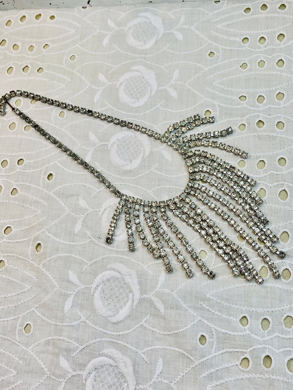 Runway Ready Crystal Necklace Vintage Beauty Lots 