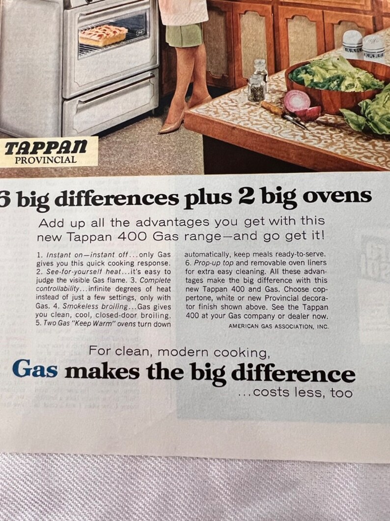 Vintage 1966 Tappan Appliances Magazine Ad Kitchen Product Ad LHJ 10x13.5 image 3