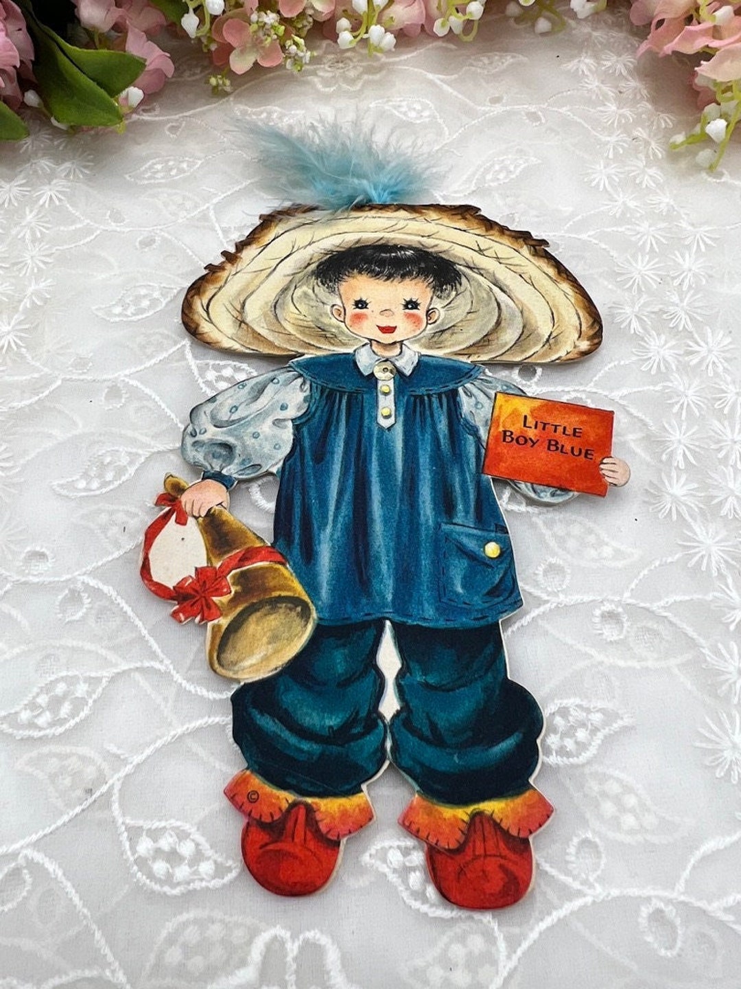 Vintage Little Boy Blue Doll Hall Mark Land of Make Believe Etsy