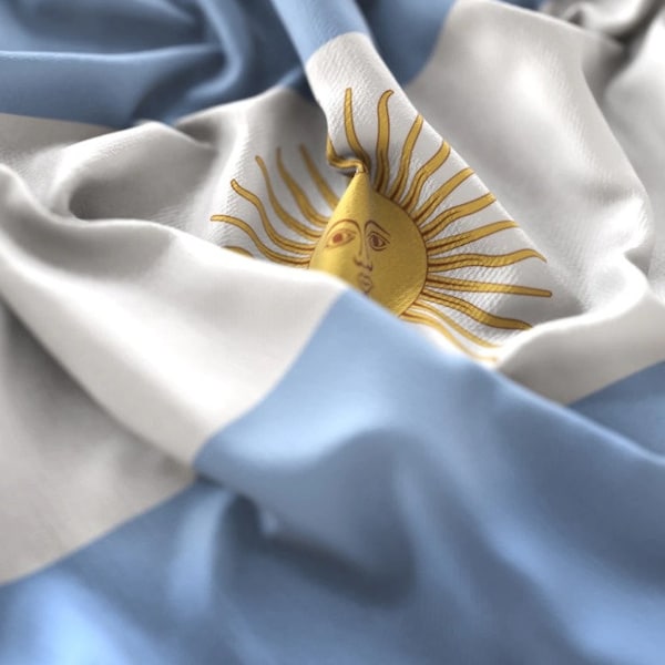 Argentine Flag I High Quality Fabric Flag Made in Argentina