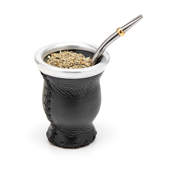 Custom Premium Imperial Gourd Mate Cup Yerba Leather