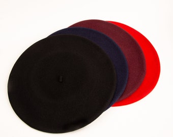 Premium Gaucho Beret Hat Made in Argentina I Traditional Argentina Hat I Universal and Only Size I Unisex