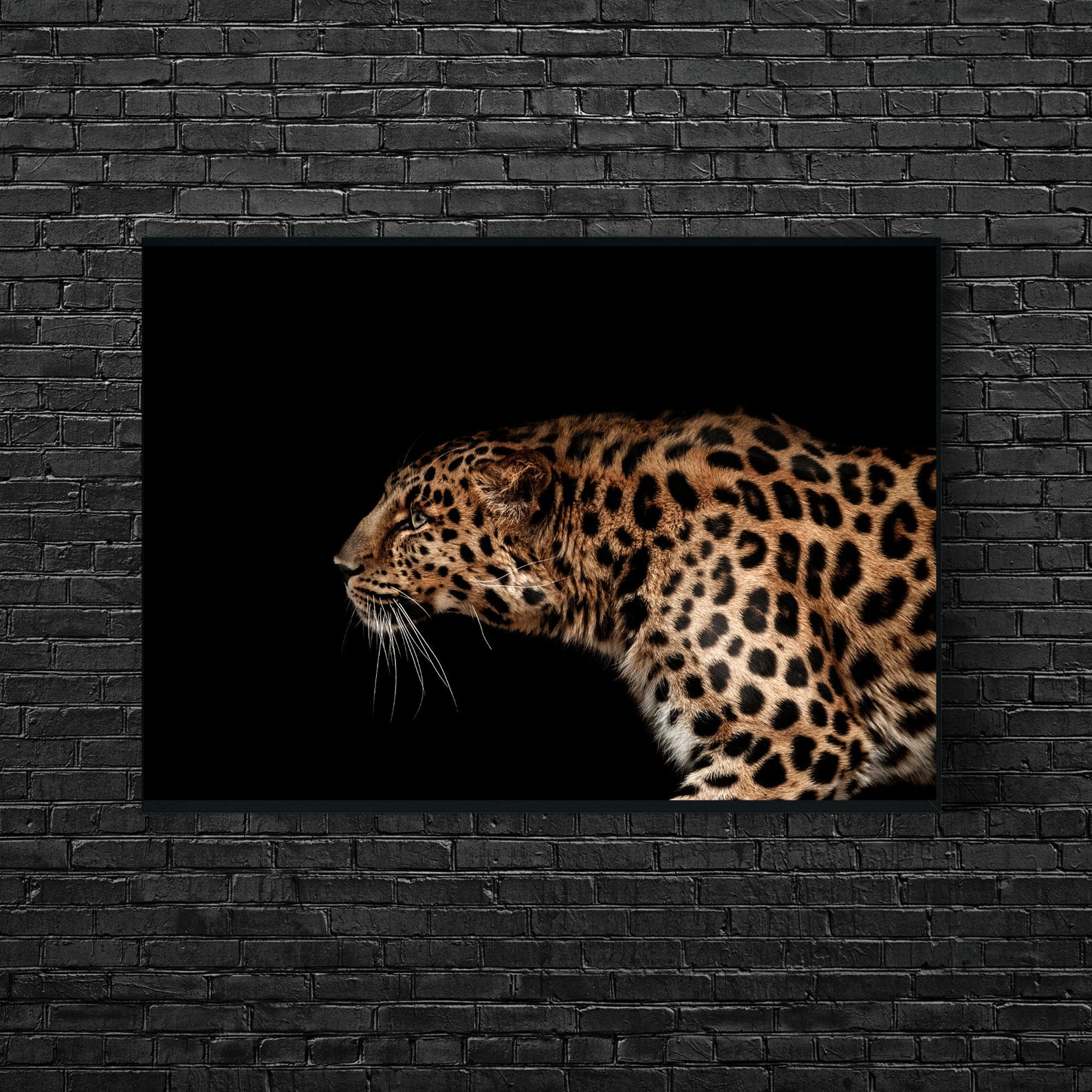 Leopard Leopard Print Leopard Wall Art Animal Art Amur Etsy UK