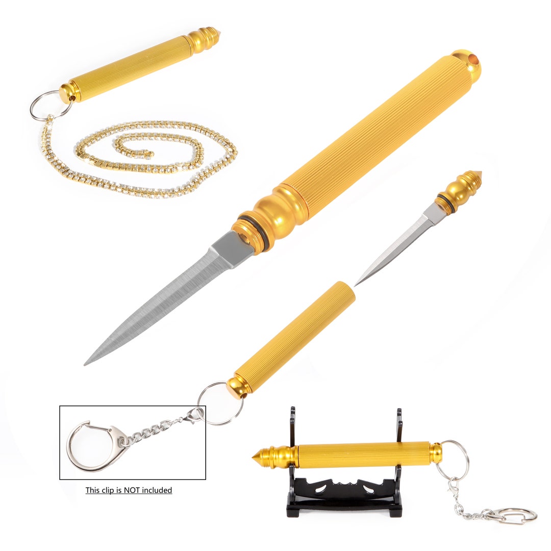 Sharp Castle Envelope/letter Opening Knife, Feat.w/window Breakergolden ...