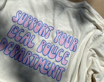 CSPD, Support Your Local Police Department T-Shirt | Bella&Canvas, Unisex