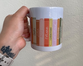 New Testament, Books of the Bible Mug, 11oz | gift for teacher, gift for mom, gift for friend, bible study