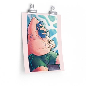 Join me Poolside - Print