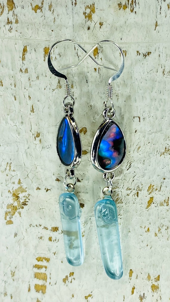 Up cycled Bombay Gin Earrings