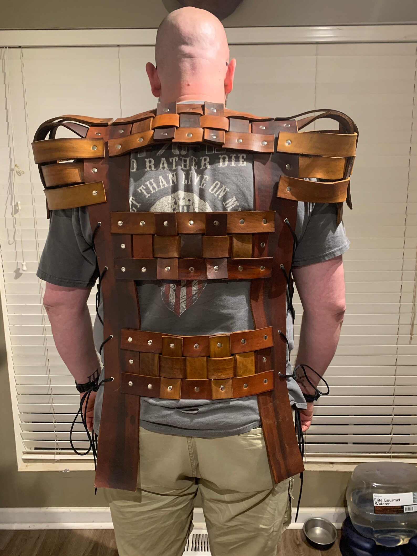 Hand crafted leather body armor LARP/cosplay Etsy