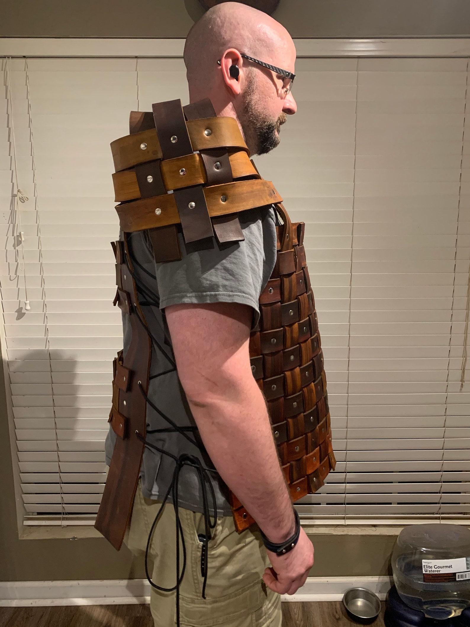 Hand crafted leather body armor LARP/cosplay Etsy