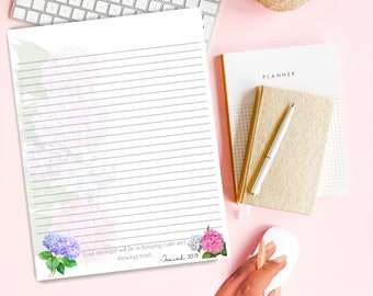 JW Stationery Printable | Isaiah 30:15 | Your Strength Will be in keeping calm and show trust | Digital Download