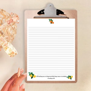 JW | 20 vellen | Premium briefschrijfpapier | Dingen zijn tijdelijk