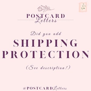 Shipping Insurance | Optional Add On