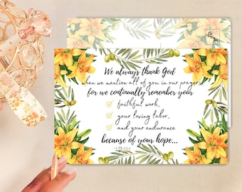 JW Greeting Cards/Postcards SET | Thank God for You | In Our Prayers