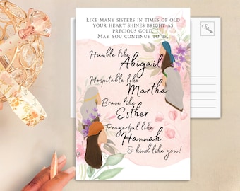 JW Greeting Cards/Postcards SET | Our Dear Sisters | Encouragement Card