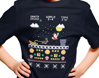 mario brothers christmas sweater