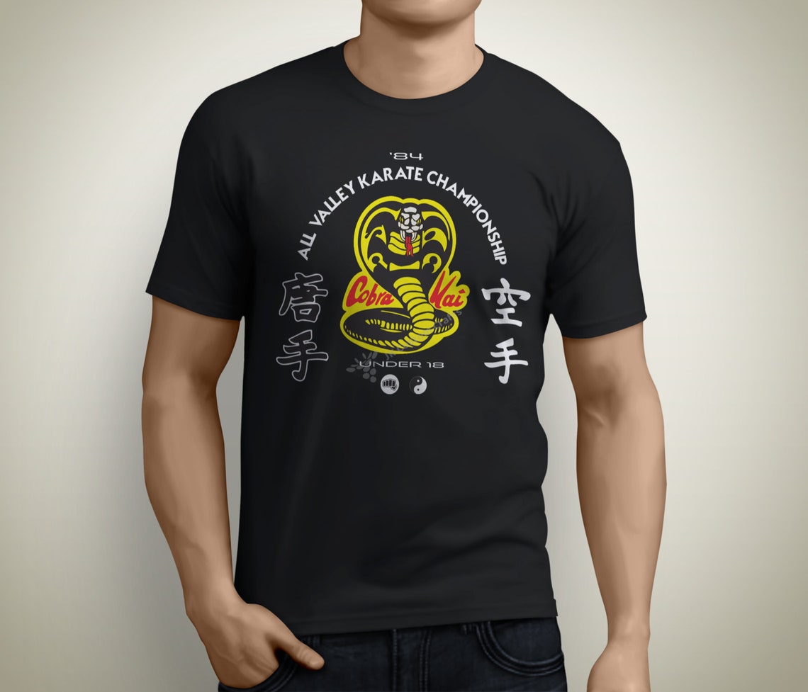 cobra kai all valley t shirt