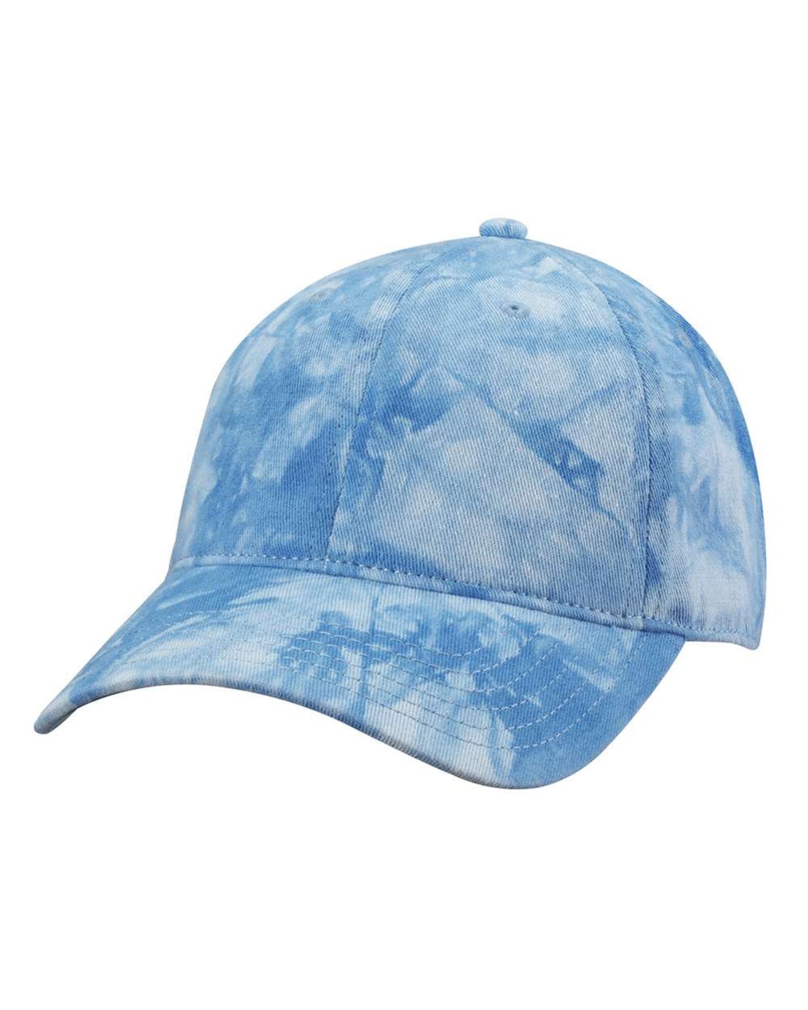 Light Blue Tie Dyed Baseball Cap Baseball Hat Gift For Her Etsy