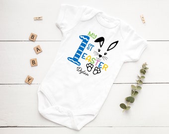 First Easter Gift baby boydsuit Easter Baby Boy Outfit Easter Baby Bodysuit Born to Hunt Bodysuit Cute Spring Outfit for Baby Boy
