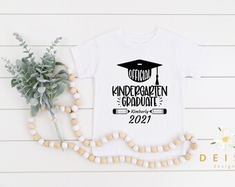 Kindergarten graduate 2021 t-shirt, graduation 2021